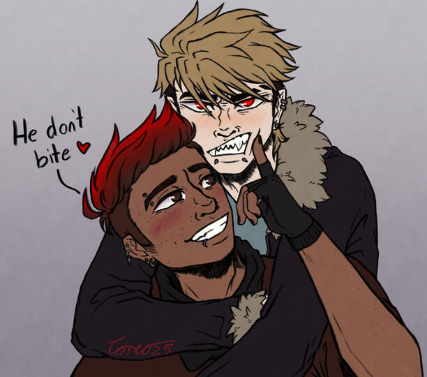 He don’t bite